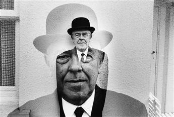 DUANE MICHALS (1932- ) A portfolio entitled A Visit with Magritte.